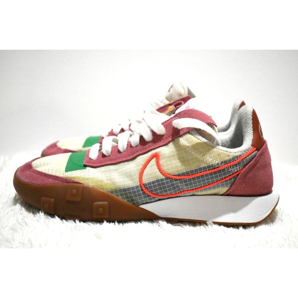 Nike Waffle Racer 2X Desert Berry Crimson CK6647-600 Womens Size 7